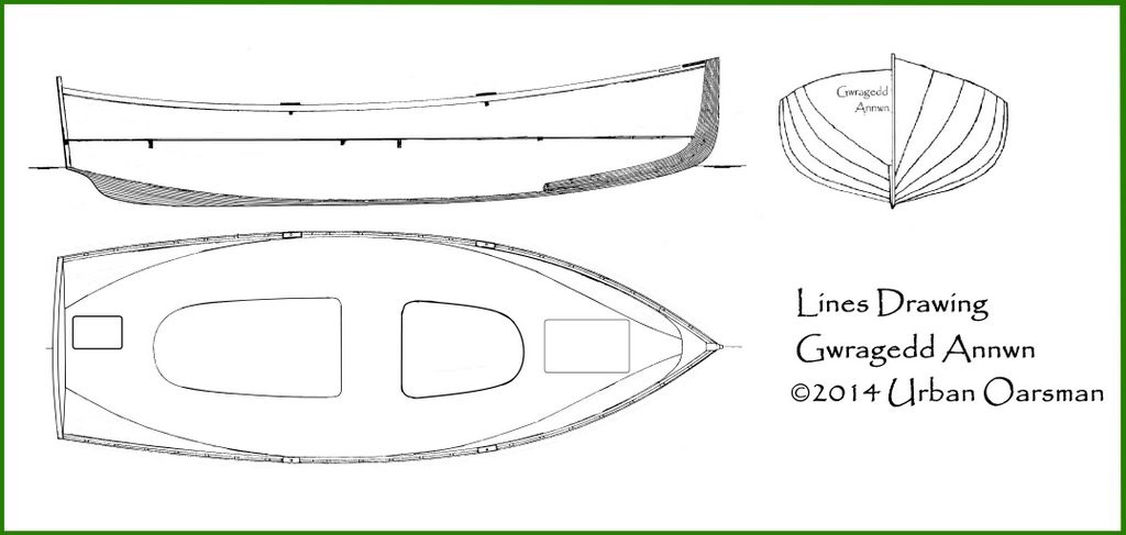 Gwragedd Annwn Lines drawing