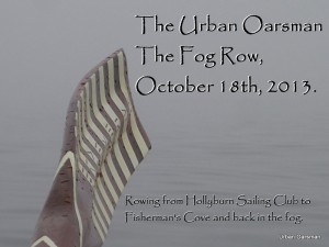 The Urban Oarsman...The fog row