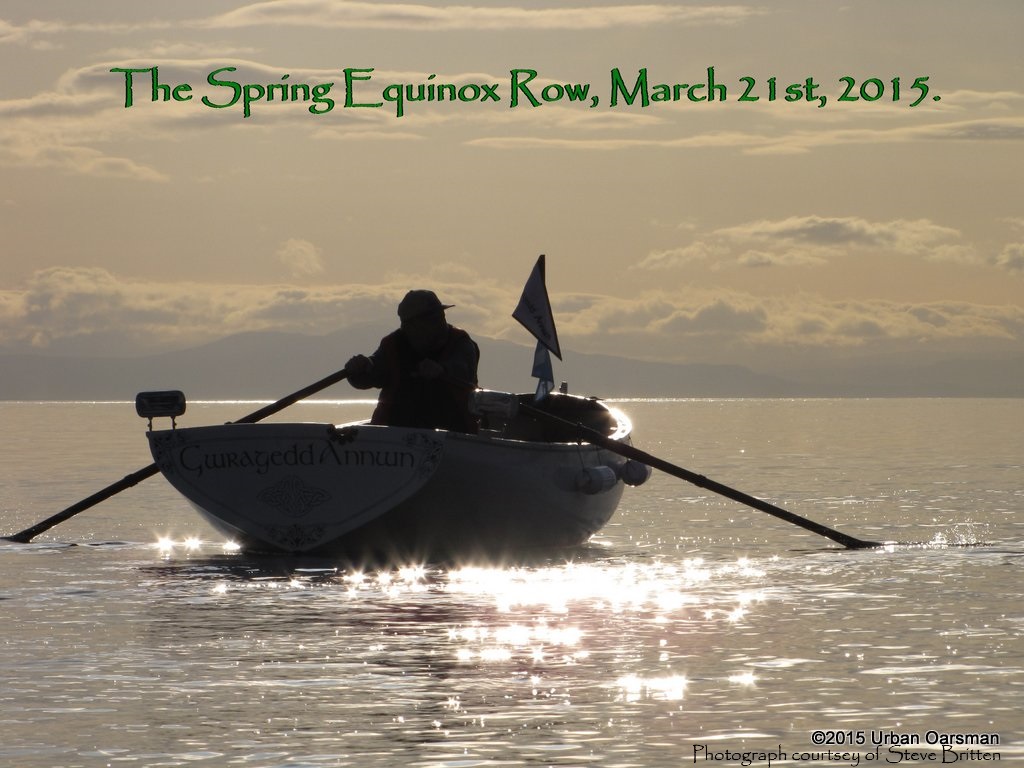 The Spring Equinox Row, March 21st, 2015.